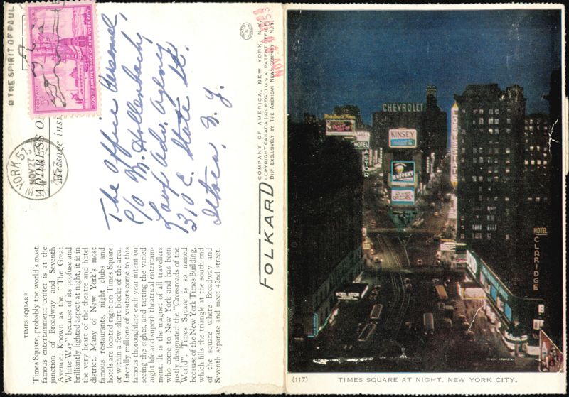 Times Square at Night, New York City