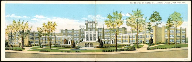 New Senior High School, 14th & Park Avenue Little Rock Arkansas