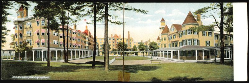 Court and Annex, Poland Spring House Maine