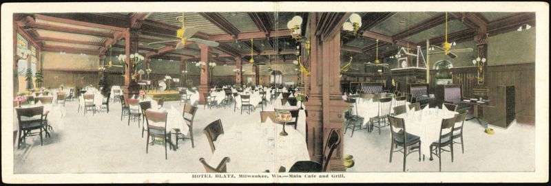Hotel Blatz Main Cafe and Grill Interior