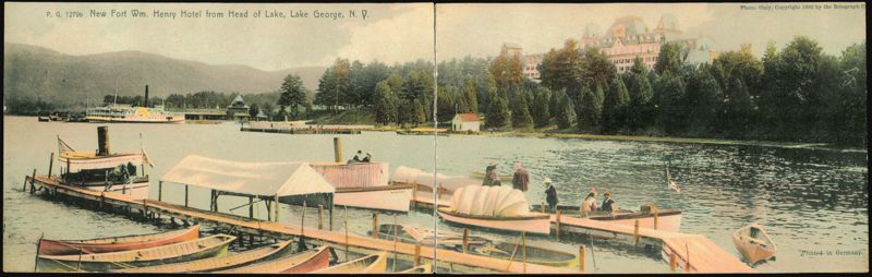 New Fort Wm. Henry Hotel, Lake George New York