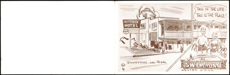 Wittwer Motel & Cafe, Downtown Las Vegas, Swimming Pool Nevada