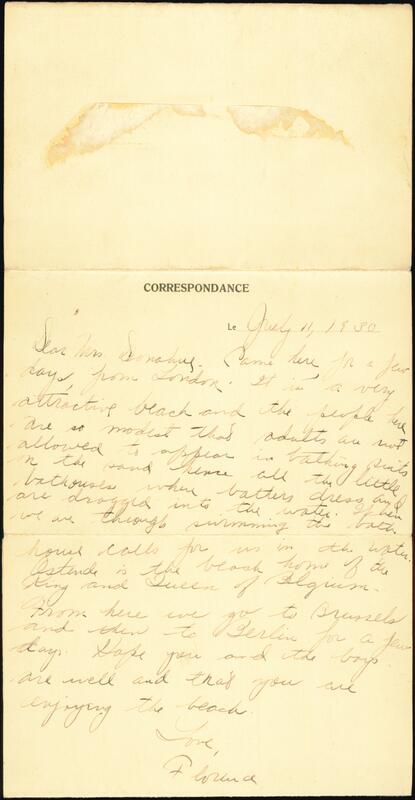 Ostende La Digue Promenade with Reflections Belgium