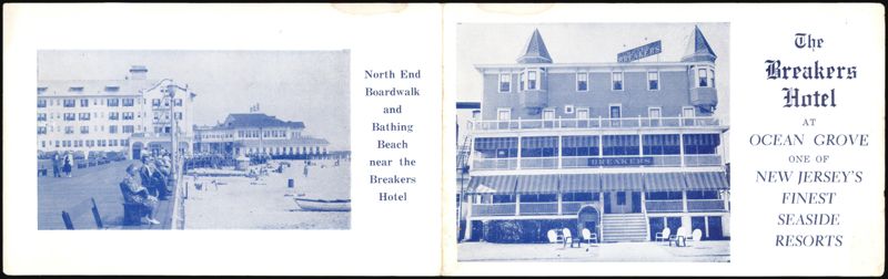 The Breakers Hotel, Boardwalk & Beach, Ocean Grove, NJ