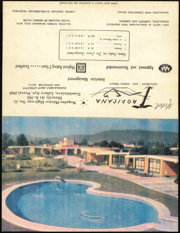 Tropicana Motel Guadalajara, Mexico - Pool & Bungalows