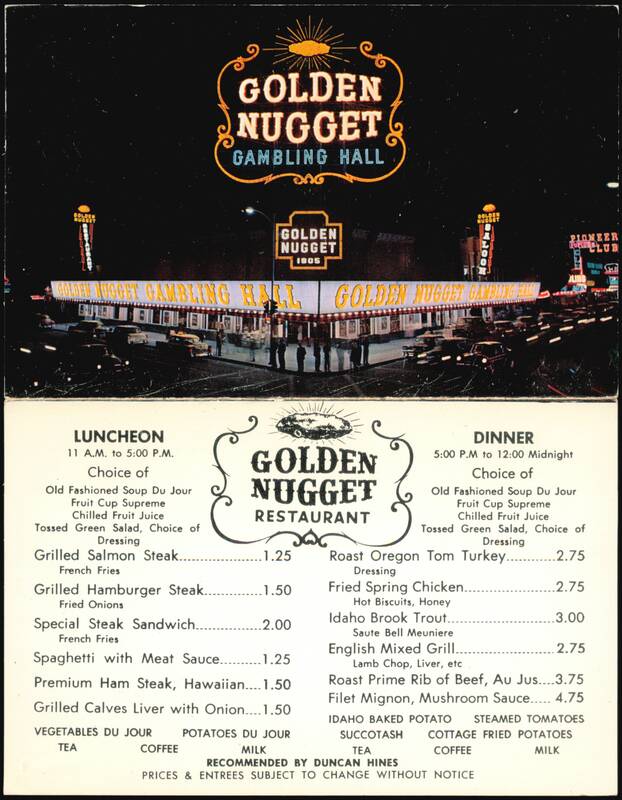 Golden Nugget Gambling Hall & Restaurant, Las Vegas