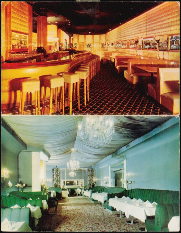 Topaz Room & Crystal Room Restaurant Interiors, Santa Rosa California