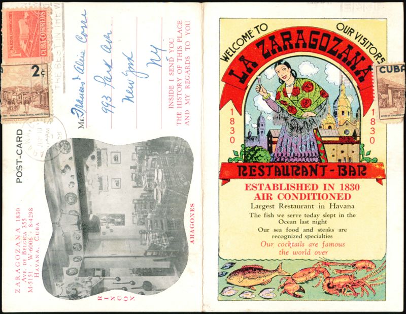 La Zaragozana Restaurant-Bar, Havana, Cuba