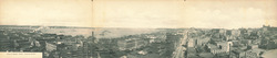 View of Seattle, Washington, showing Harbor Large Format Postcard