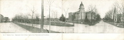 Panoramic View of State Capitol from 14th & Broadway Large Format Postcard