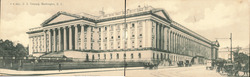U.S. Treasury, Washington, D.C. Large Format Postcard