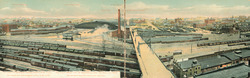 Union Station & Approaches, St. Louis Large Format Postcard