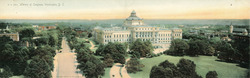 Library of Congress, Washington, D. C. Large Format Postcard