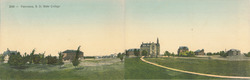 Panorama, S. D. State College Large Format Postcard