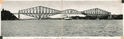 Panoramic View of Quebec Bridge, Engineering Feat Large Format Postcard