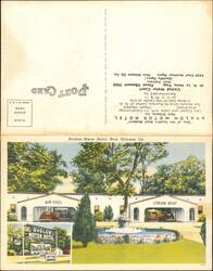 Avalon Motor Hotel, New Orleans, LA Large Format Postcard