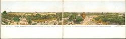 Bird's-eye View of Luther Burbank's Experiment Grounds Large Format Postcard
