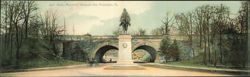 Grant's Monument, Fairmount Park, Philadelphia Large Format Postcard