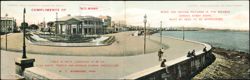 Habana Prado, Malecón, Miramar Garden Concert & Movies Large Format Postcard