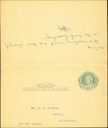 Ventura County Philatelic Society Meeting Notice Large Format Postcard