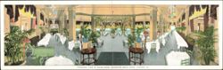 Panoramic View Dining Room, Edgewater Beach Hotel, Chicago Large Format Postcard