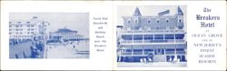 The Breakers Hotel, Boardwalk & Beach, Ocean Grove, NJ Large Format Postcard