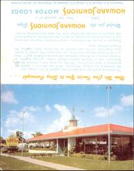 Howard Johnson's Motor Lodge & Restaurant, Orange Roof Large Format Postcard