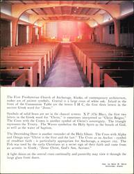 First Presbyterian Church Interior, Anchorage, AK Large Format Postcard