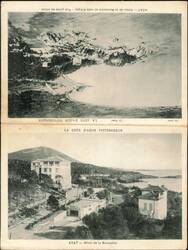 Hôtel de la Baumette, Agay, French Riviera - Aerial & Ground Views Large Format Postcard