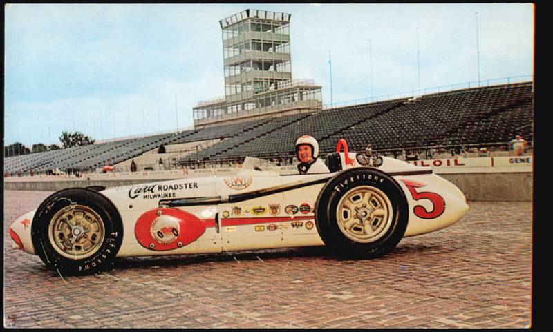 Rodger Ward 1959 Indy 500 Champion Leader Card Roadster Indianapolis
