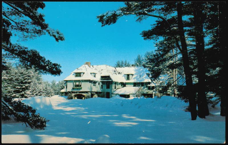 Stonehurst Manor and Motel Winter View North Conway New Hampshire