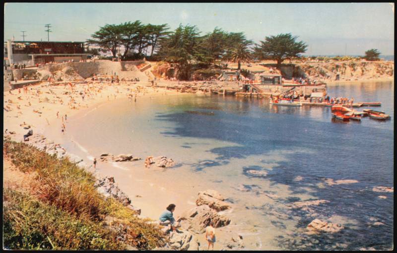 Pacific Grove Beach and Glass Bottom Boats California