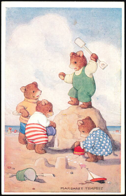 King of the Castle by Margaret Tempest, Teddy Bears