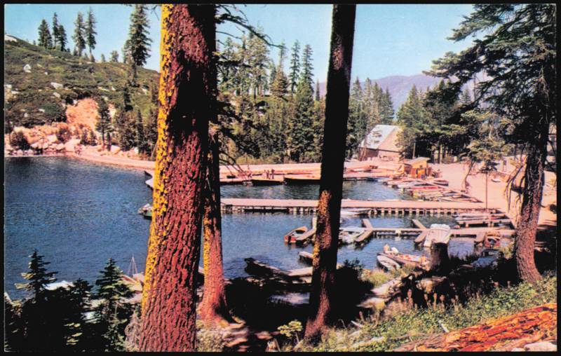 Echo Lake Marina and Boating Docks California