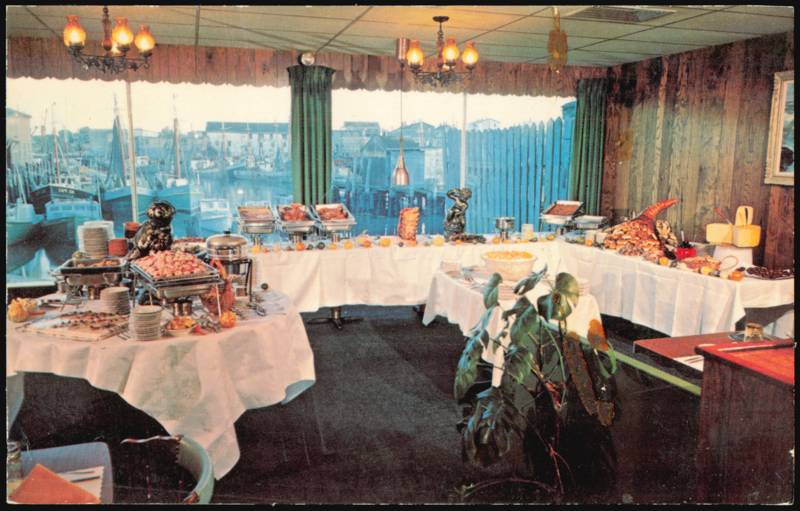 Captain Courageous Restaurant Luncheon Buffet Gloucester Massachusetts