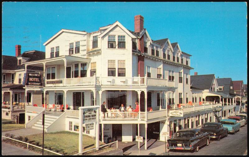 Hillcrest Inn and Dining Room on Ocean Boulevard Hampton Beach New Hampshire