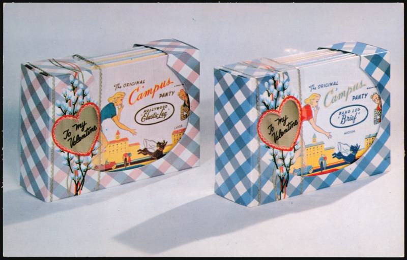 Varynit Mills Women's Campus Panties Valentine Box Ad