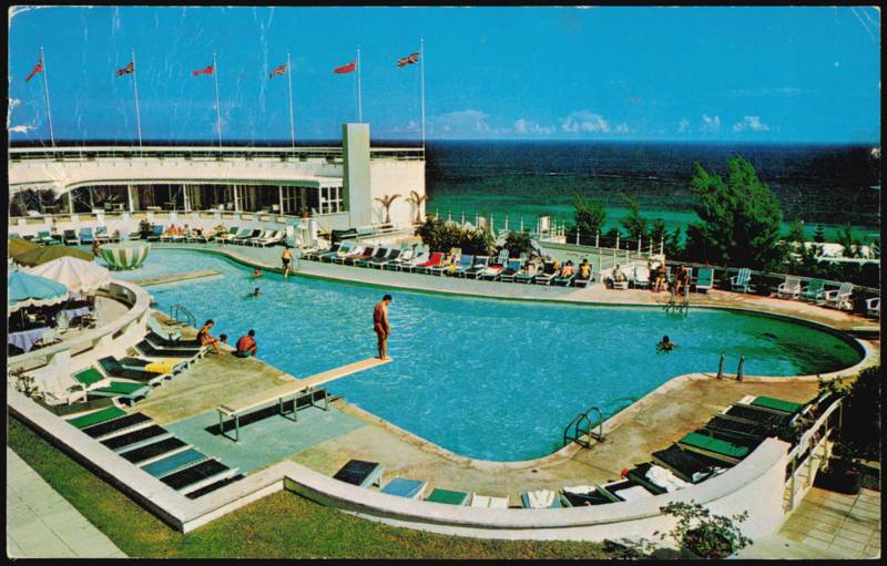 Elbow Beach Surf Club Pool, South Shore Bermuda