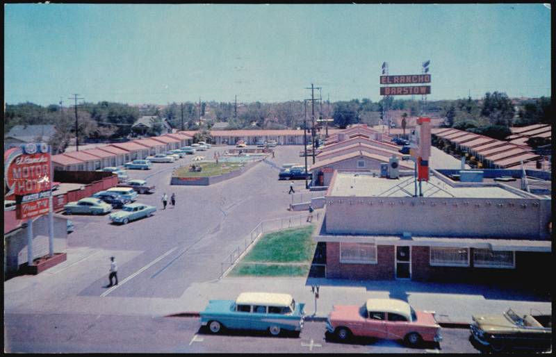 El Rancho Motor Hotel & Restaurant, 112 E. Main St. Barstow California