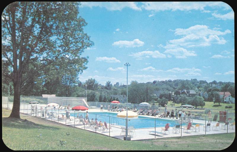 Hotel Bader Swimming Pool, Ramapo Mountains Spring Valley New York