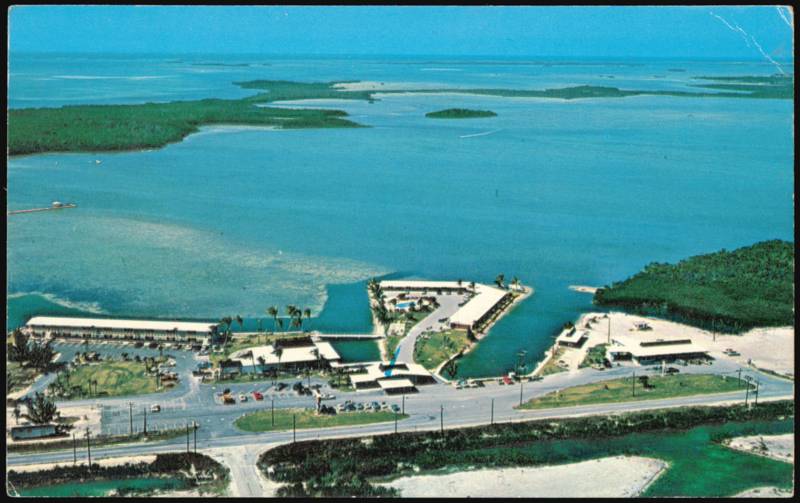 Aerial View of Sugar Loaf Lodge Resort and Marina Sugar Loaf Key Florida