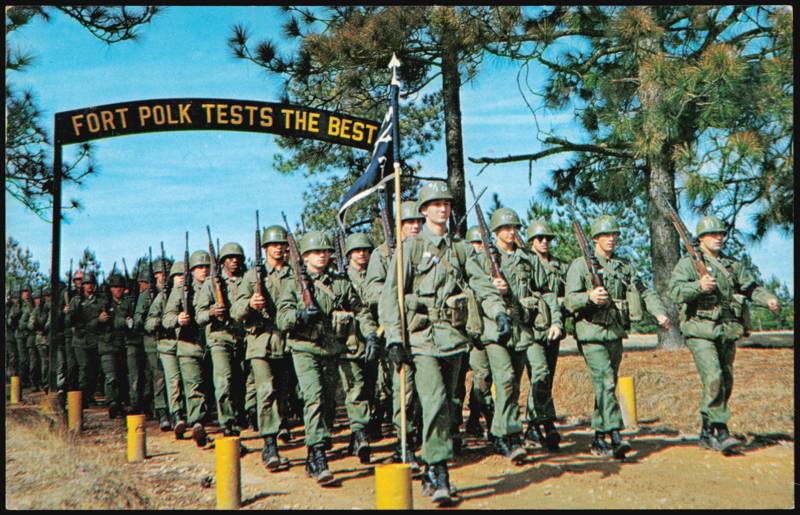 Fort Polk Tests The Best Marching Trainees Louisiana