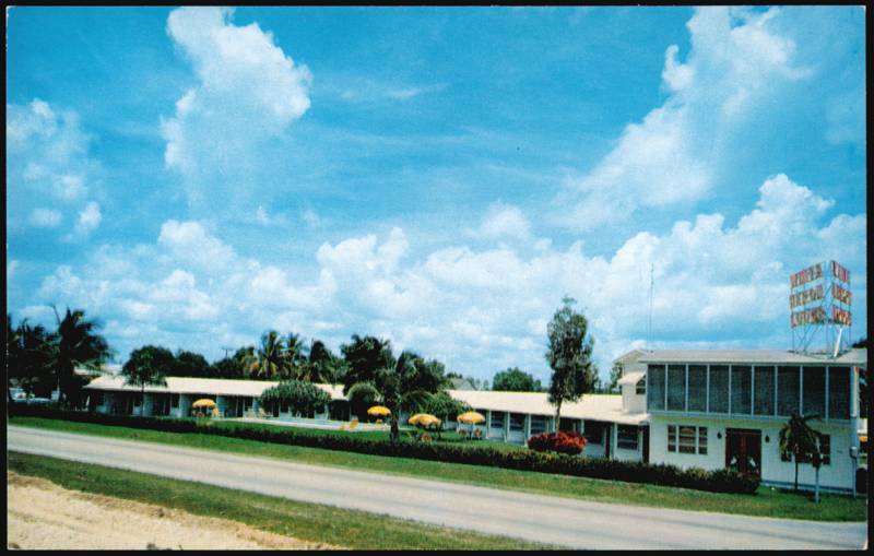 White Heron Motel on U.S. 1 Homestead Florida