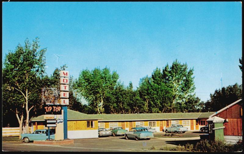 Tip Top Motel, Hiway No. 2 Wolf Point Montana