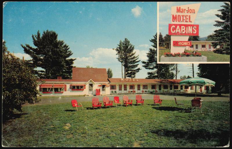 Mar-Jon Motel and Cabins, Interstate 93 Interchange Plymouth New Hampshire