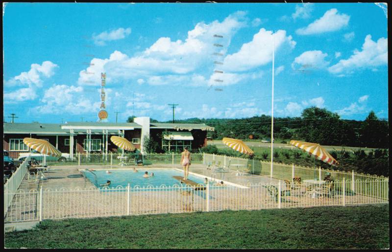 Nelva Courts and Restaurant Swimming Pool Meridian Mississippi