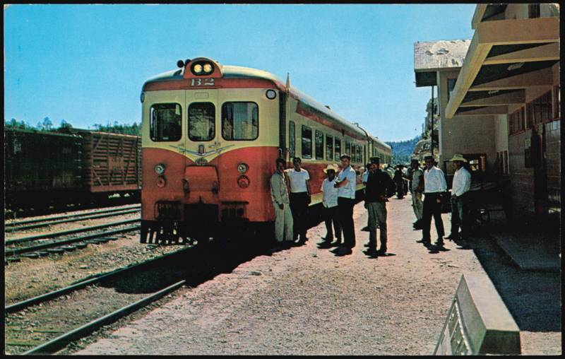 Estacion San Rafael, Autovia Chihuahua al Pacifico Mexico