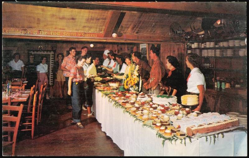 Jack & Jill Ranch Smorgasbord Dining Room Rothbury Michigan
