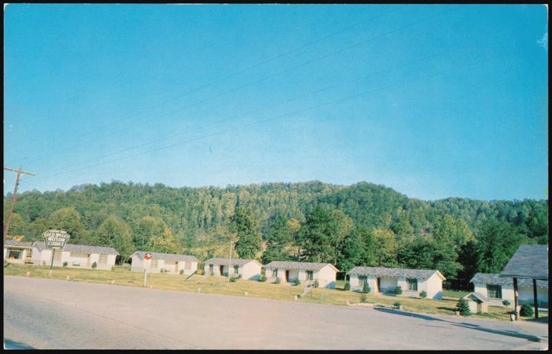 Soco Valley Motor Court Cabins along Highway 19 Cherokee North Carolina