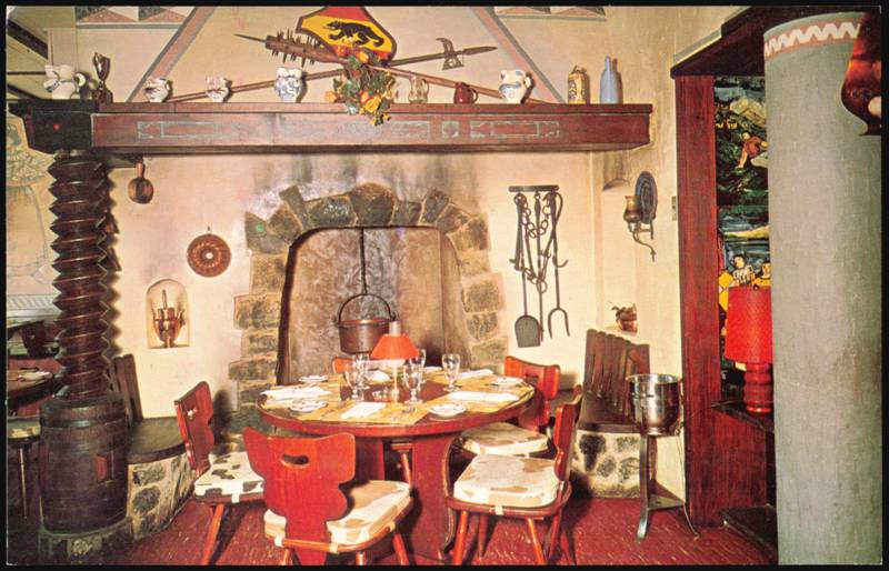The Swiss Chalet Restaurant, The Fireplace San Juan Puerto Rico